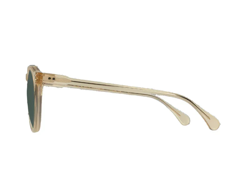 RAEN - Sunglasses - REMMY - Champagne Crystal / Green Polarized - 49