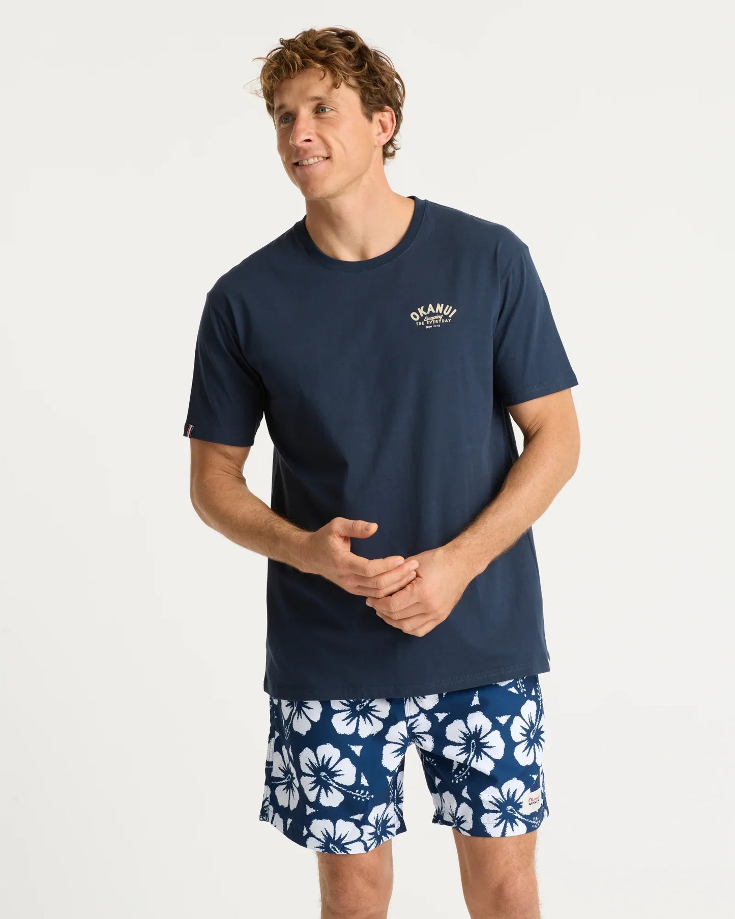 Destination Lockup T'Shirt - Bondi Navy