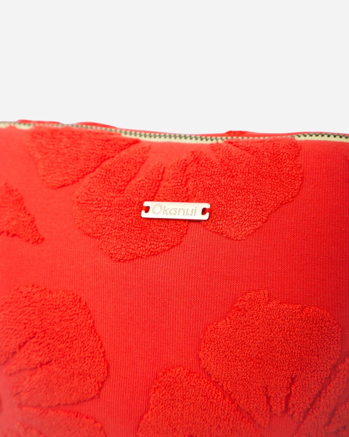 Weekend Terry Cosmetic Bag - Hibiscus Flame