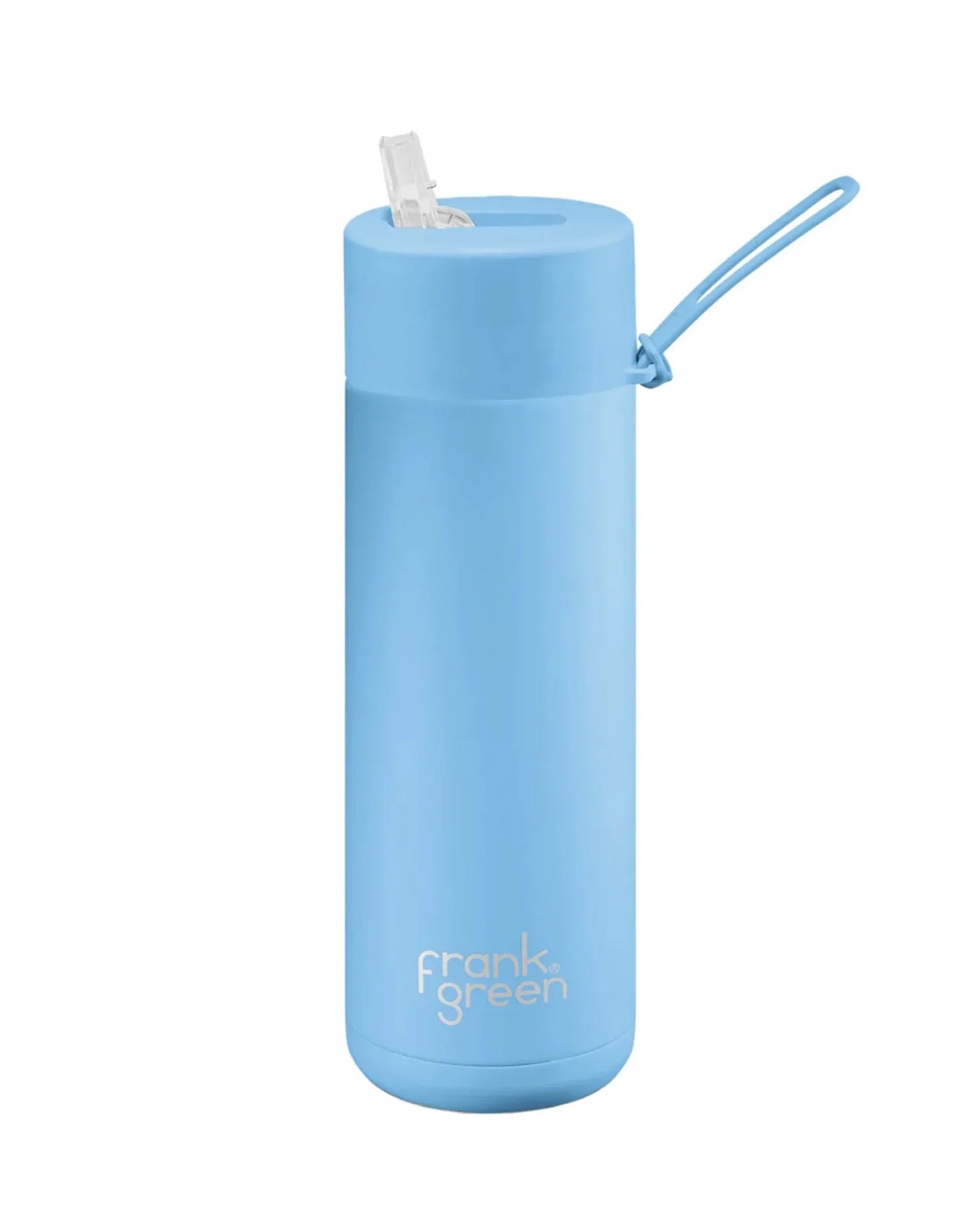 Frank Green - Drink Bottle - 20 oz - Reusable Bottle - Sky Blue