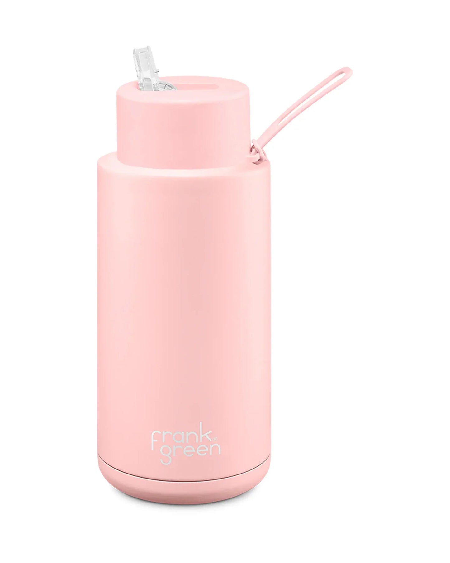 Frank Green - Drink Bottle - 34 oz - Reusable Bottle - Blushed