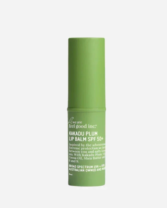 We are Feel Good Kakadu Plum Lip Balm SPF50+ (8ML) bottle