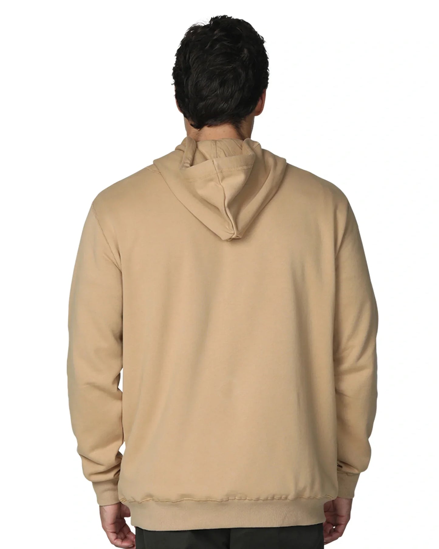 Mens - Fleece Hoodie - Core Logo Hoodie - Pecan