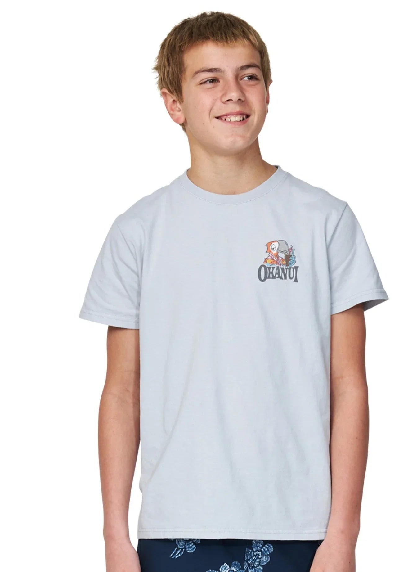 Boys - T-Shirt - Vacay - Washed Grey