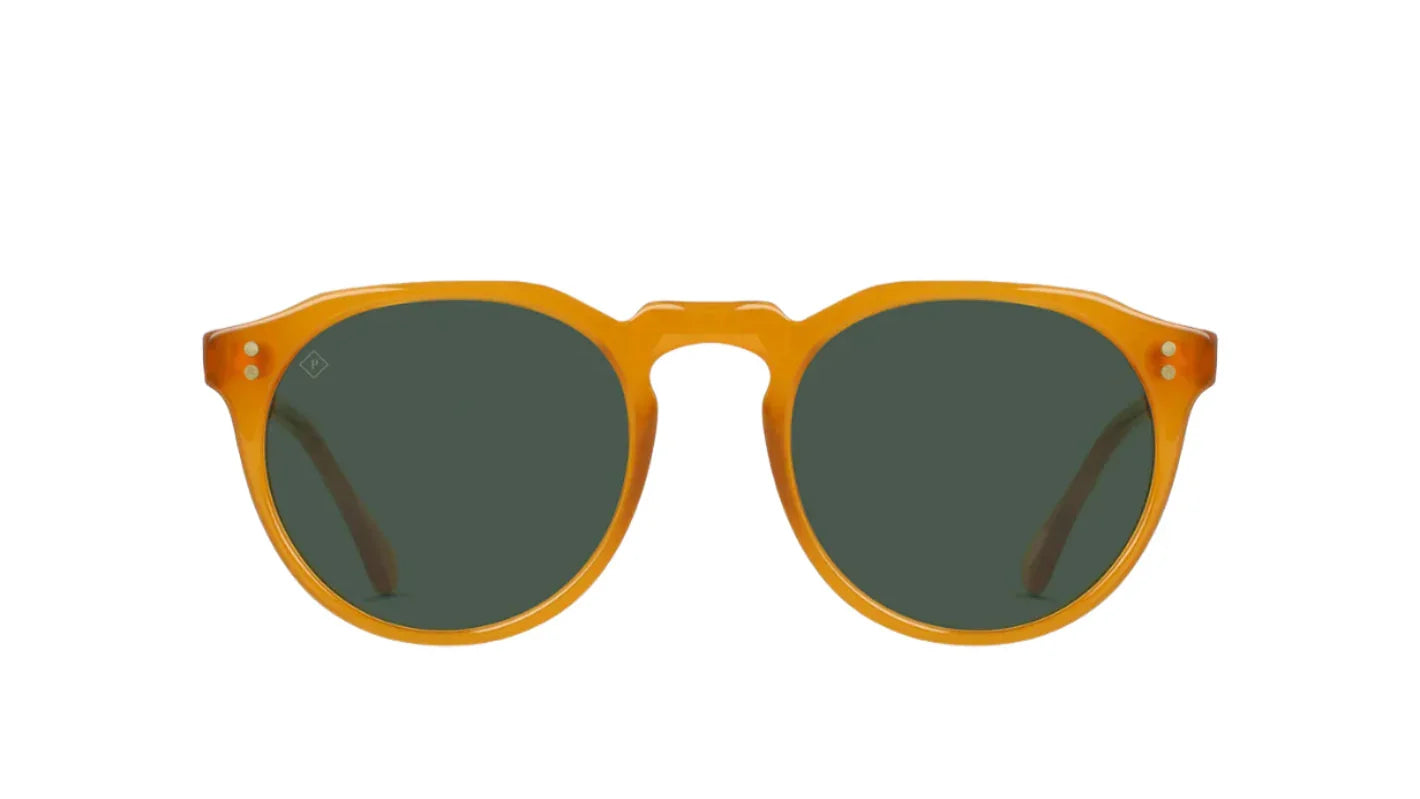 RAEN - Sunglasses - REMMY - Honey / Green Polarized - 49