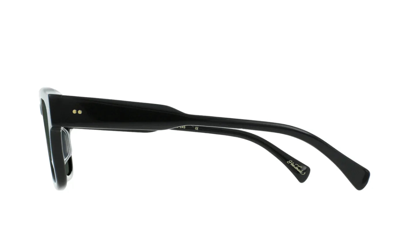 RAEN - Sunglasses - RECE - Recycled Black/Green Polarized - 51