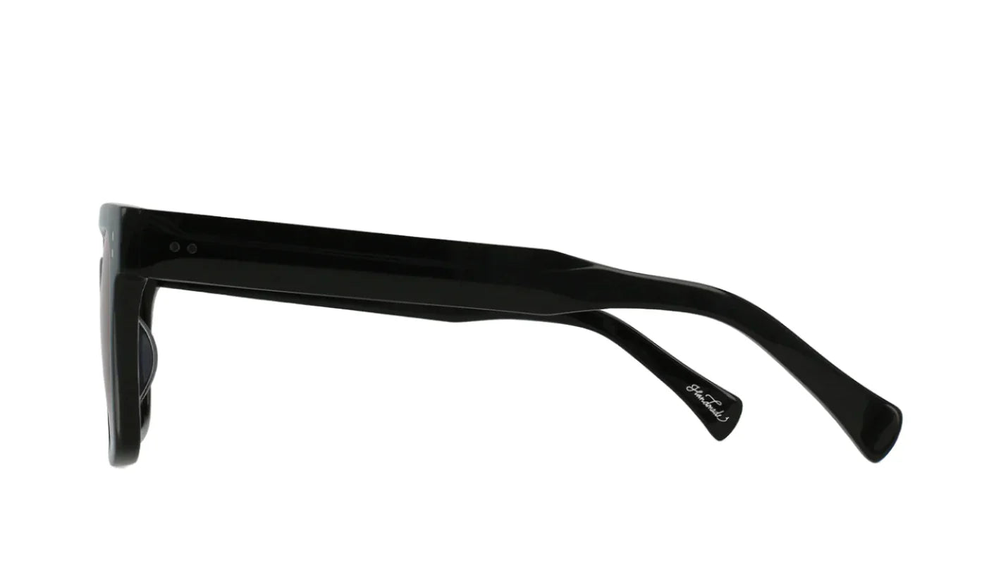 RAEN - Sunglasses - WEST - Recycled Black/Smoke Polarized - 55