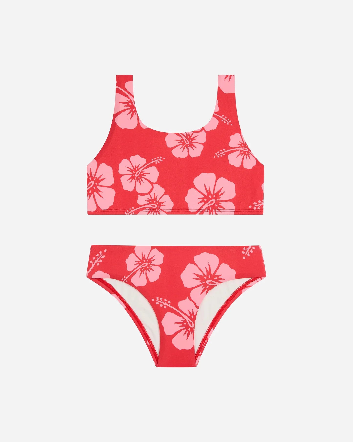 Girls - Swim Bikini Set - Crop Bikini Set