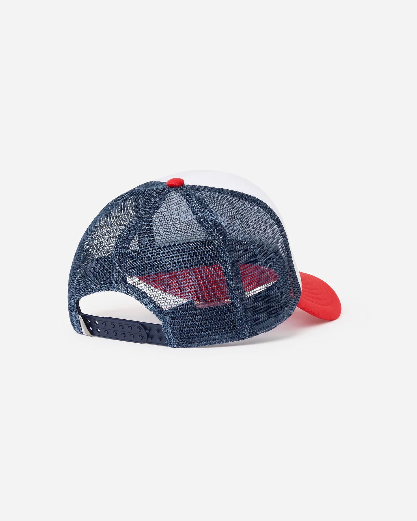 Old School Trucker Cap - Red White Navy