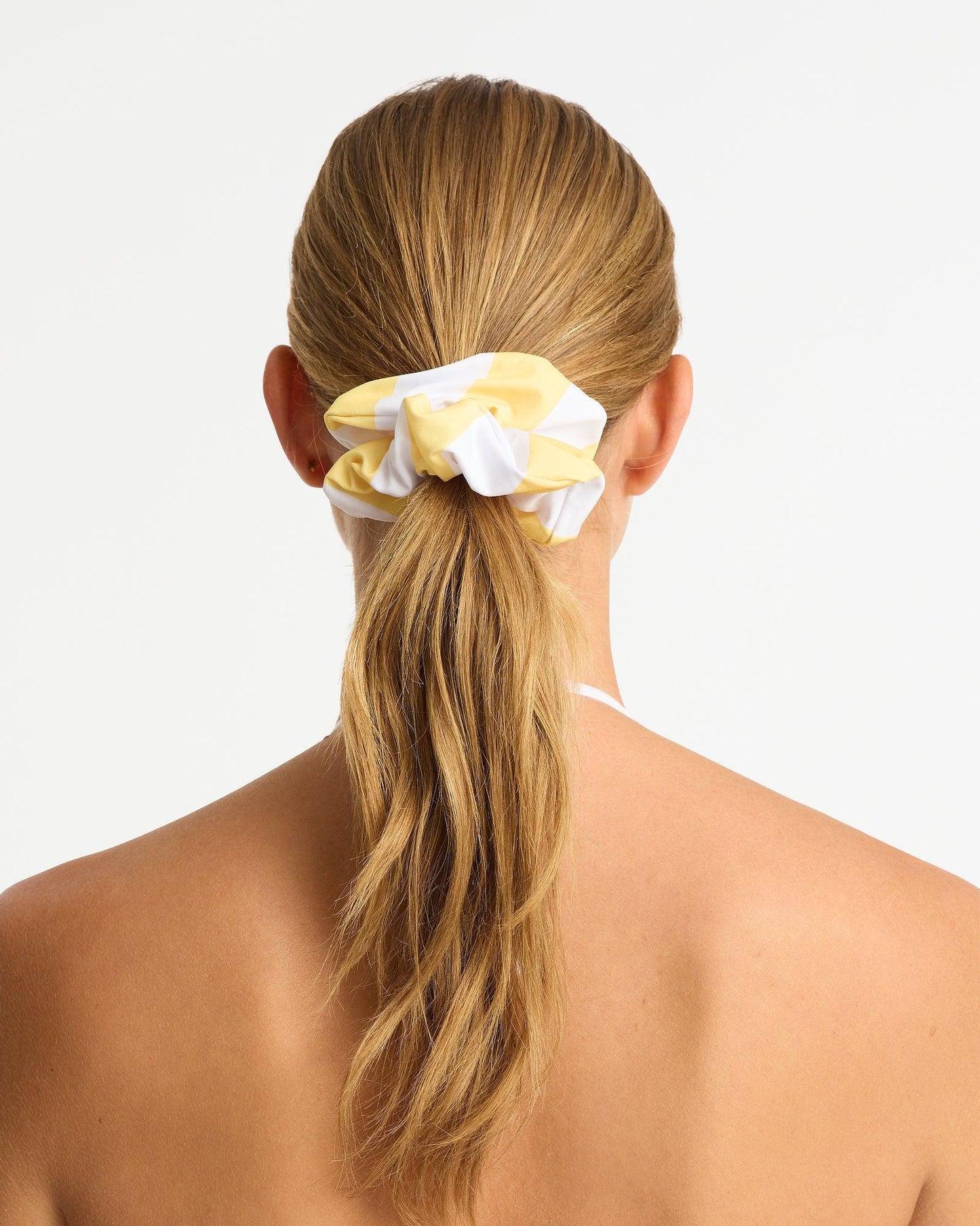Scrunchie 2 Pack - OG Lemon White