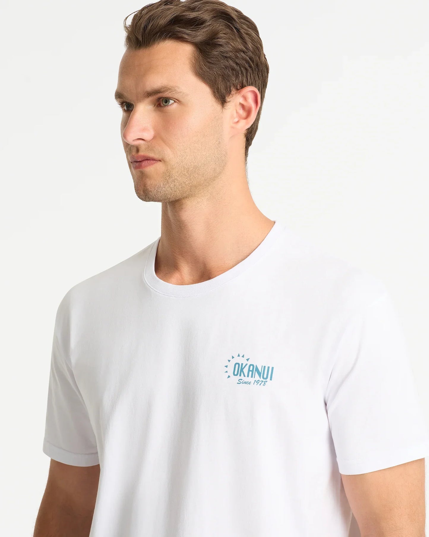 Mens Stacker T'Shirt - White