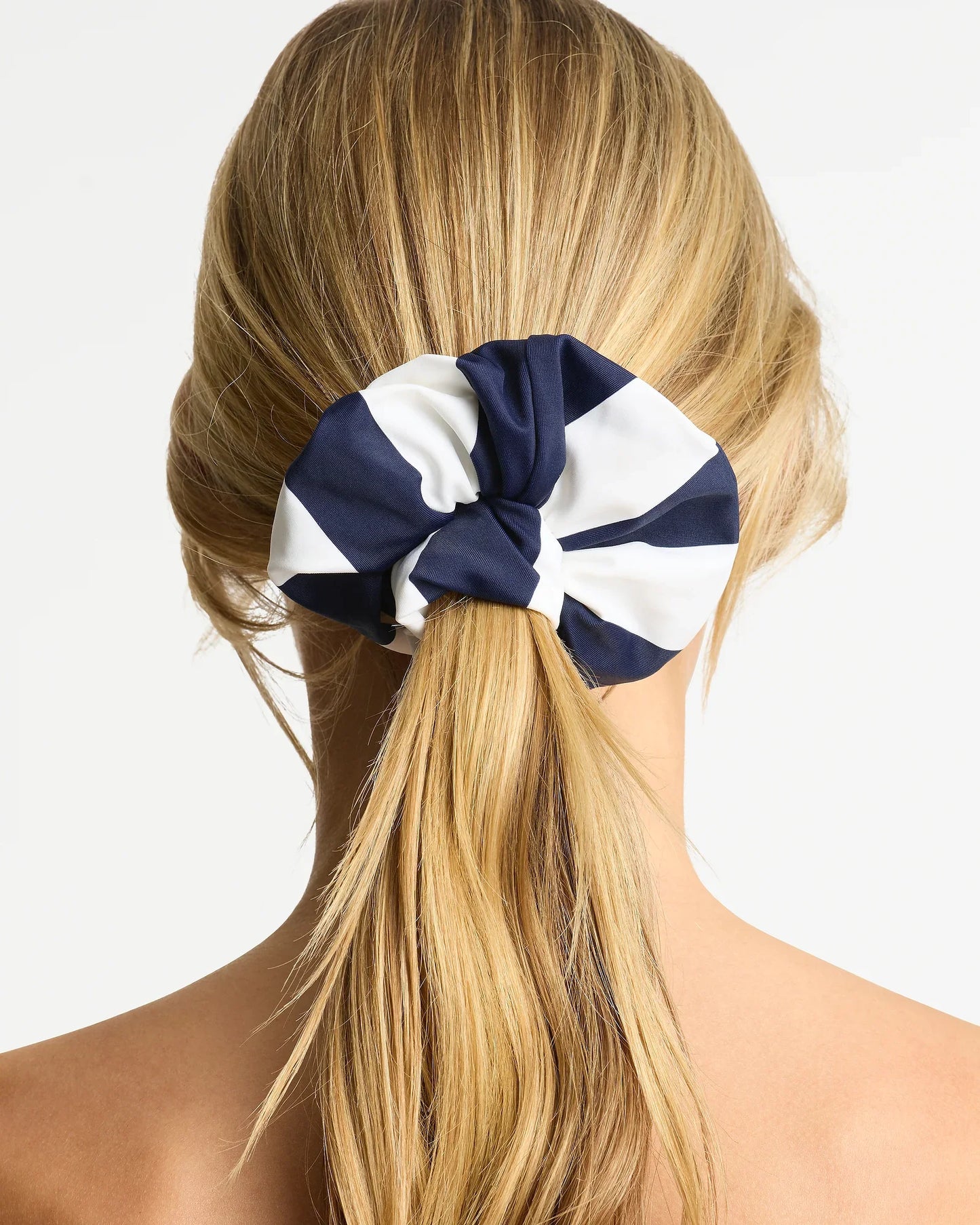 Scrunchie 2 Pack - Navy White