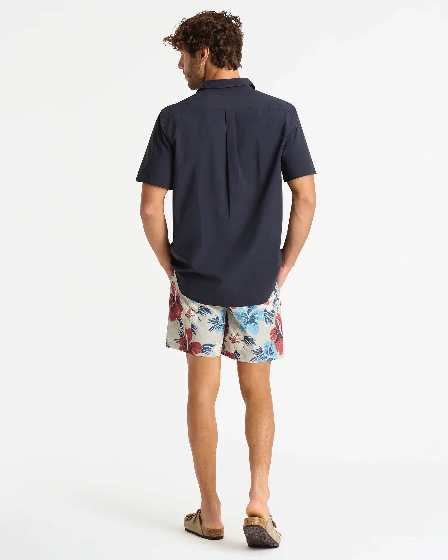 The Standard Short Sleeve Shirt - Navy