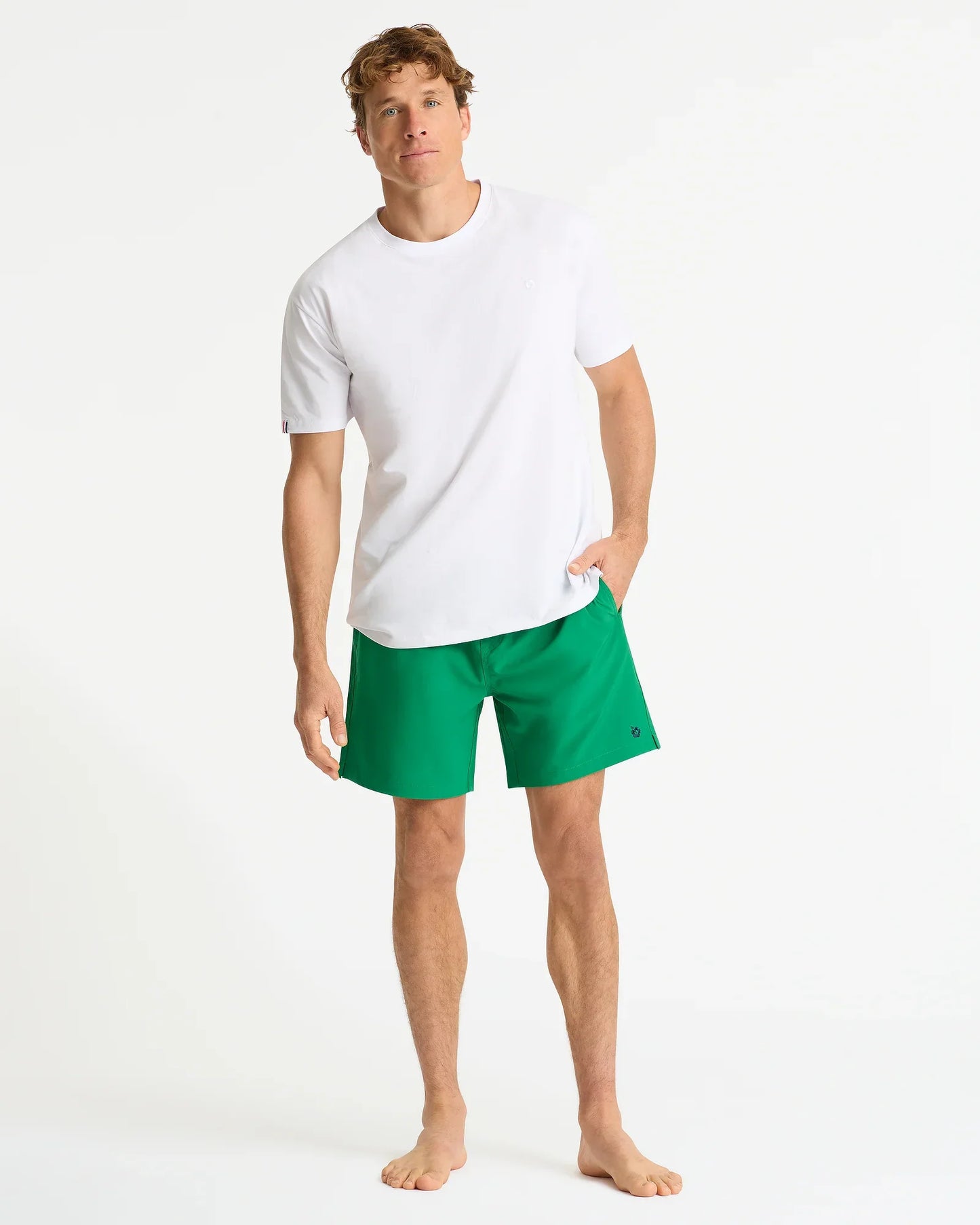 Onboard Stretch Swim Short - Emerald Navy
