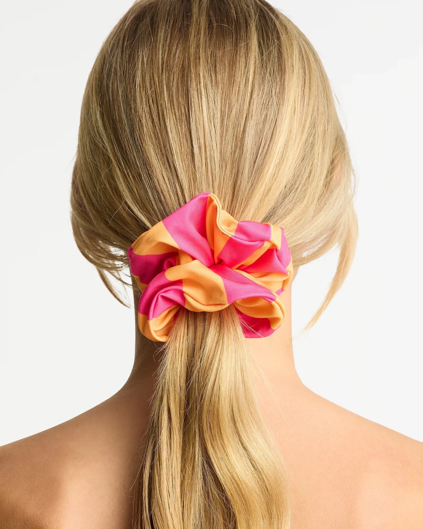 Scrunchie 2 Pack - Melon Pink