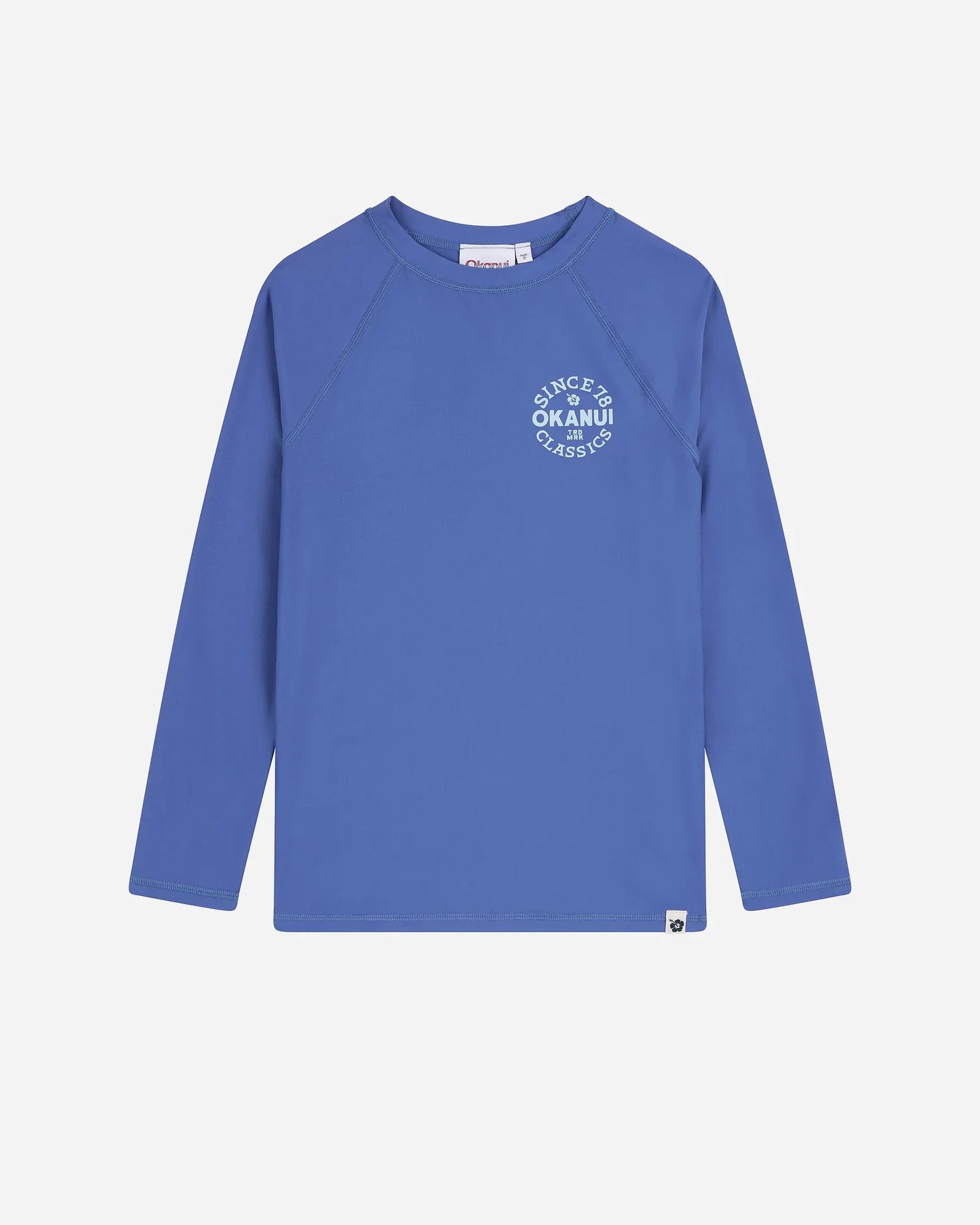 Boys Ikon Long Sleeve Rashie - Indigo