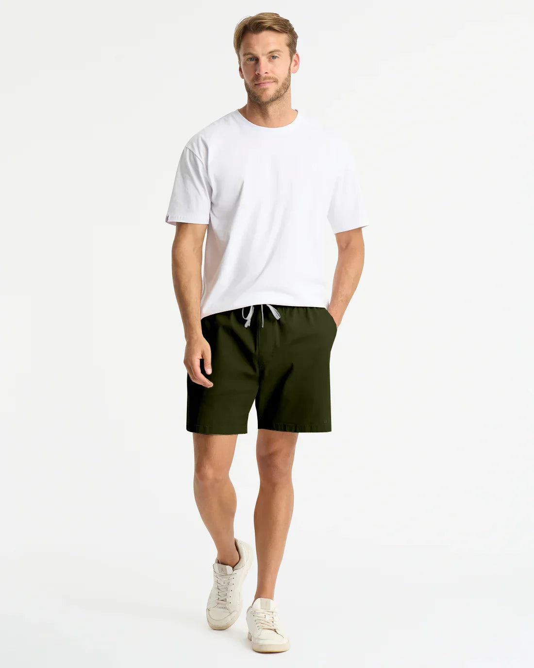 Mens - Walk Shorts - Castaway - Army