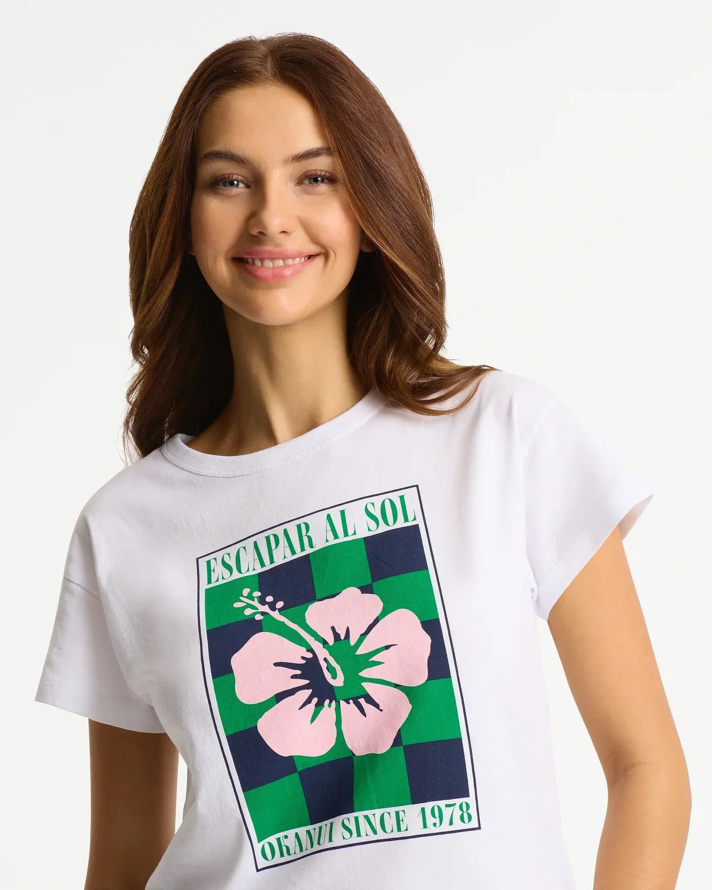 Womens Checkmate Relaxed T'Shirt