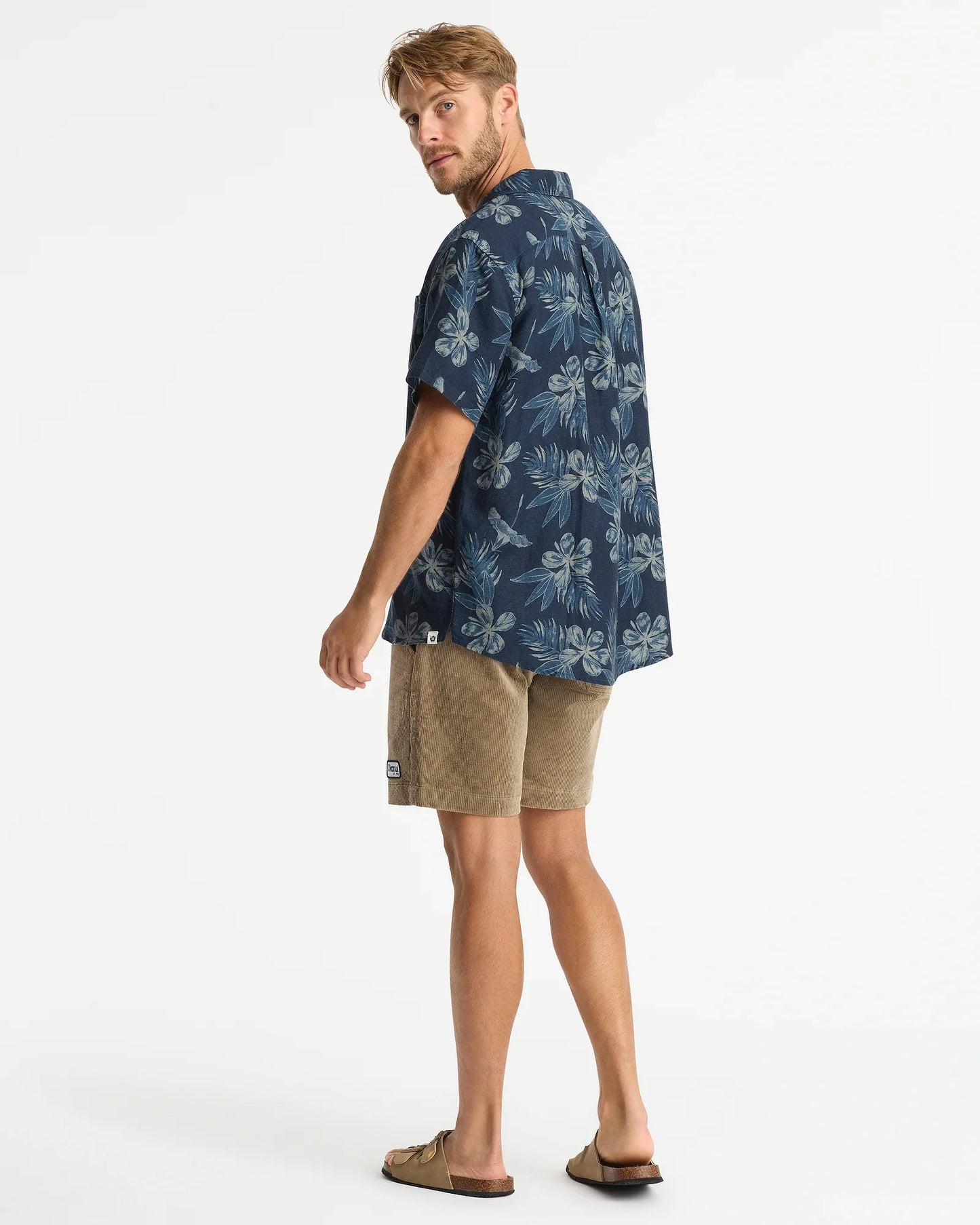 Mens - Aloha Shirt - Night Fever Aloha Shirt - Midnight