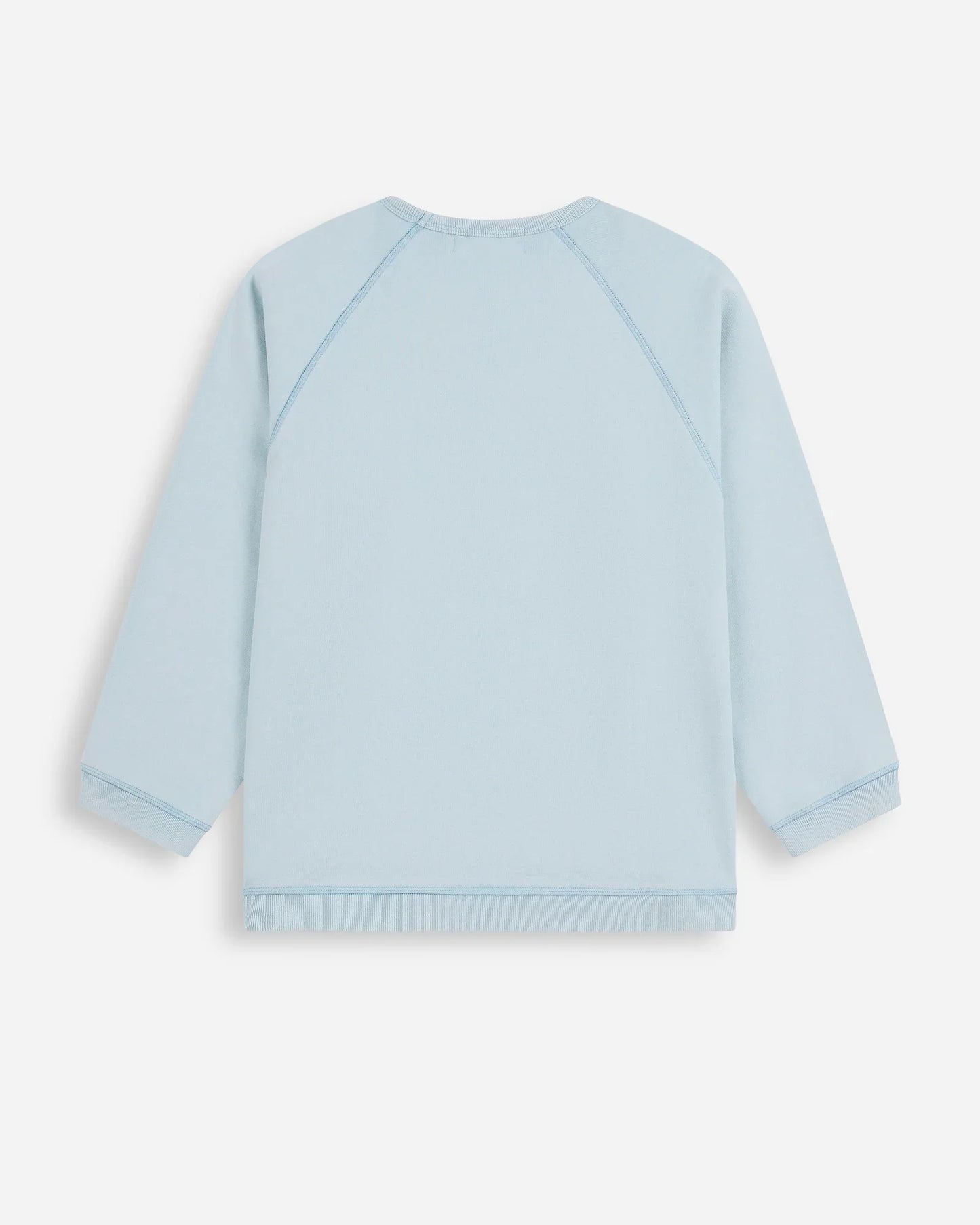 Girls Ikon Crew Sweat - Washed Blue