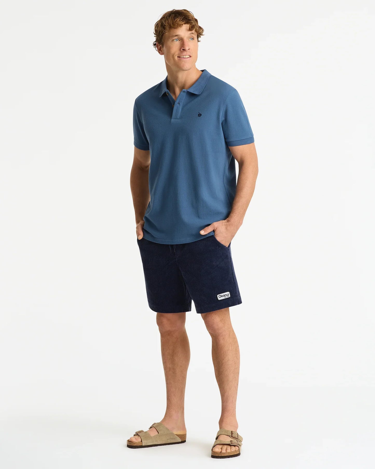 Mens Classic Polo Shirt - Indigo