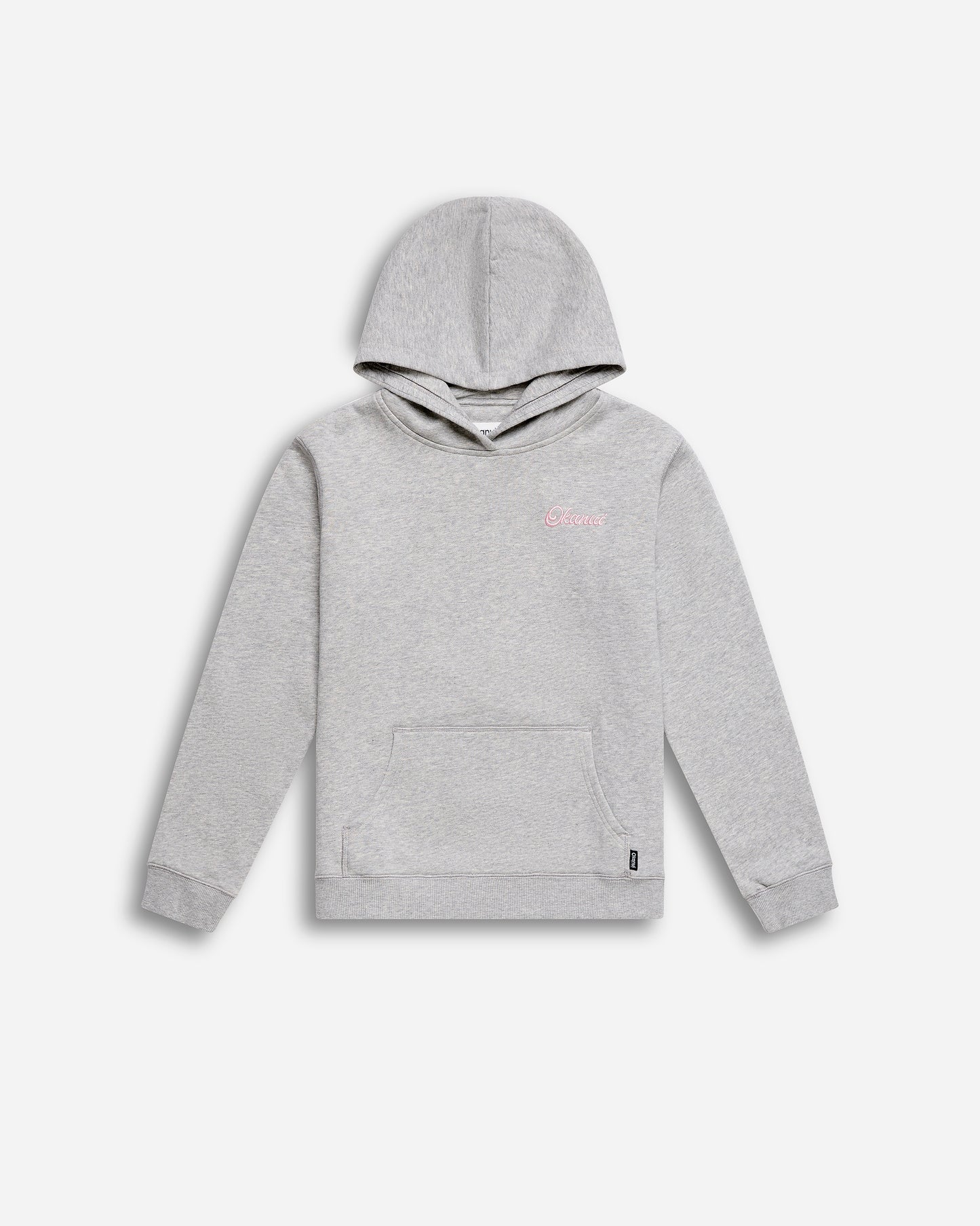 Girls Heritage Sports Hooded Sweat Grey Marle