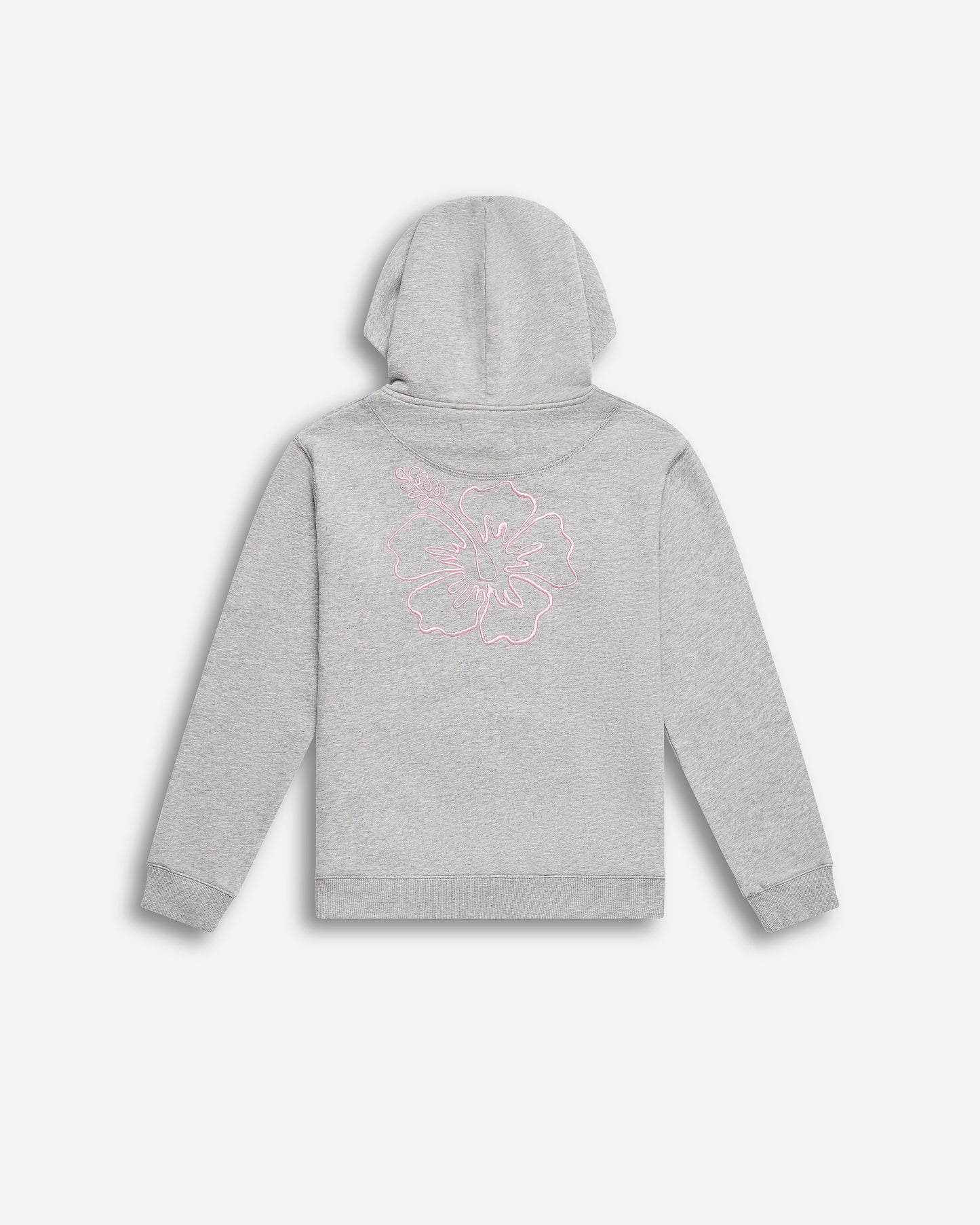 Girls Heritage Sports Hooded Sweat Grey Marle