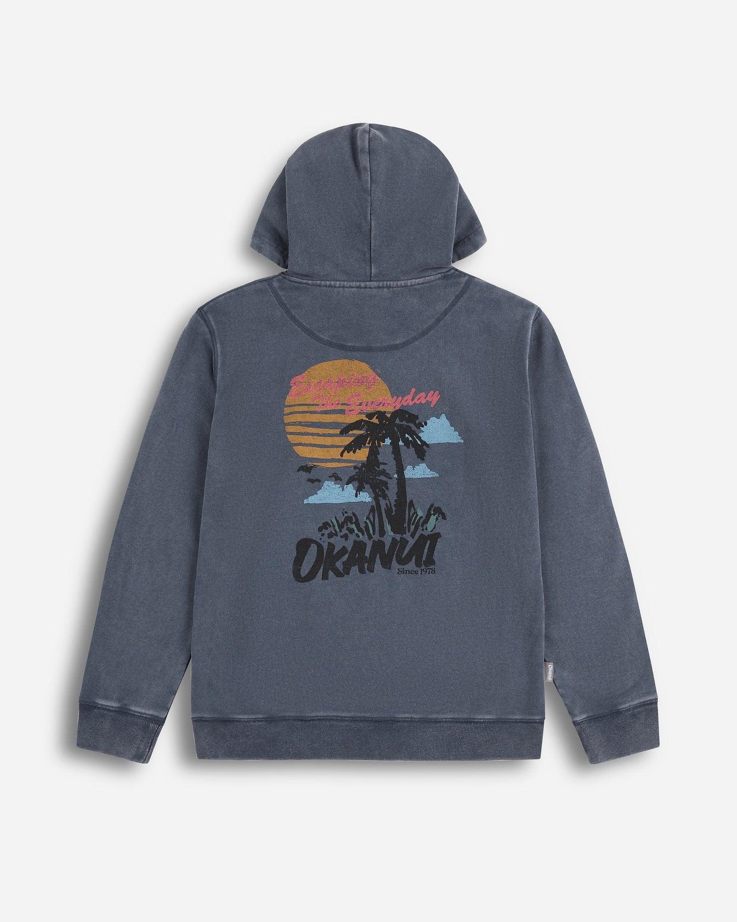 Boys Sunday Hoodie - Washed Navy