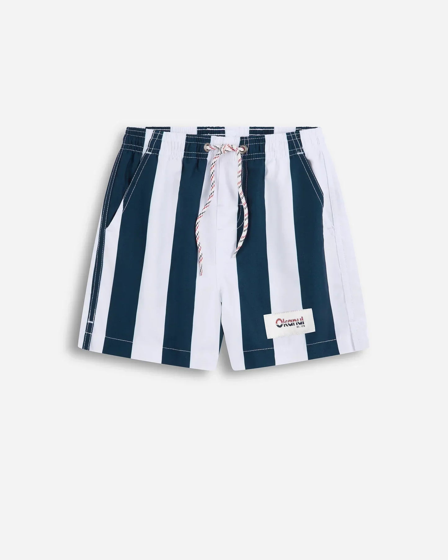 Boys Classic Stripe Swim Short