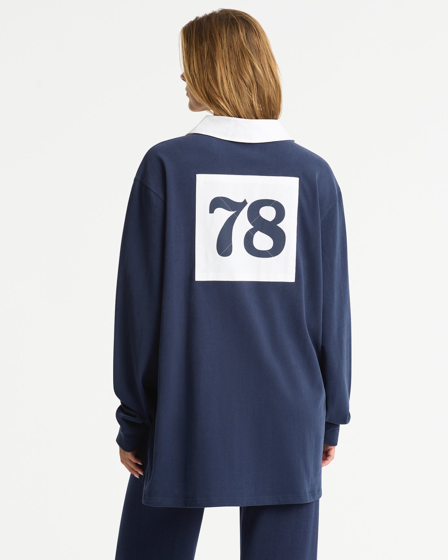 Unisex Heritage Rugby Polo - Navy