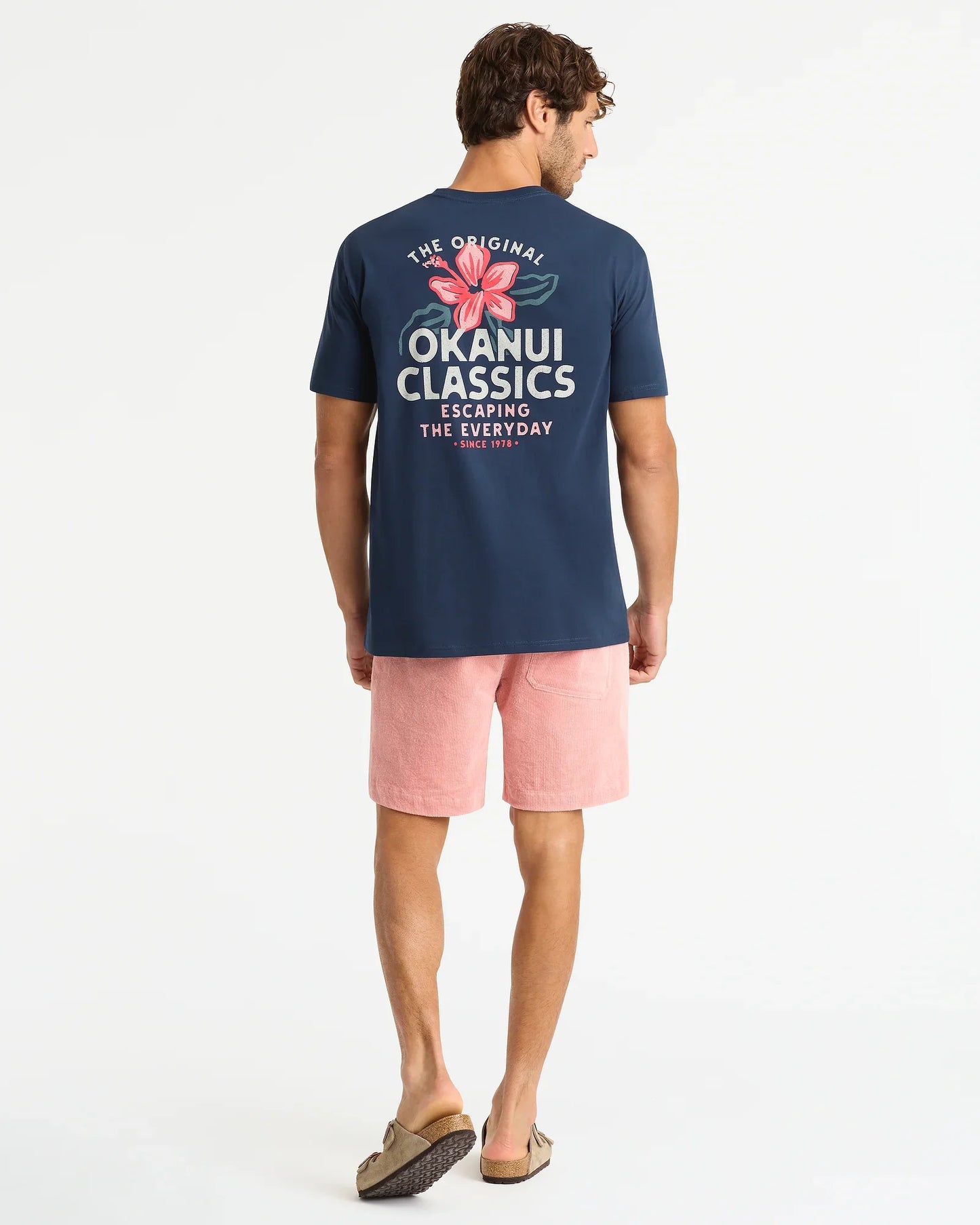 Poster T'Shirt - Washed Navy