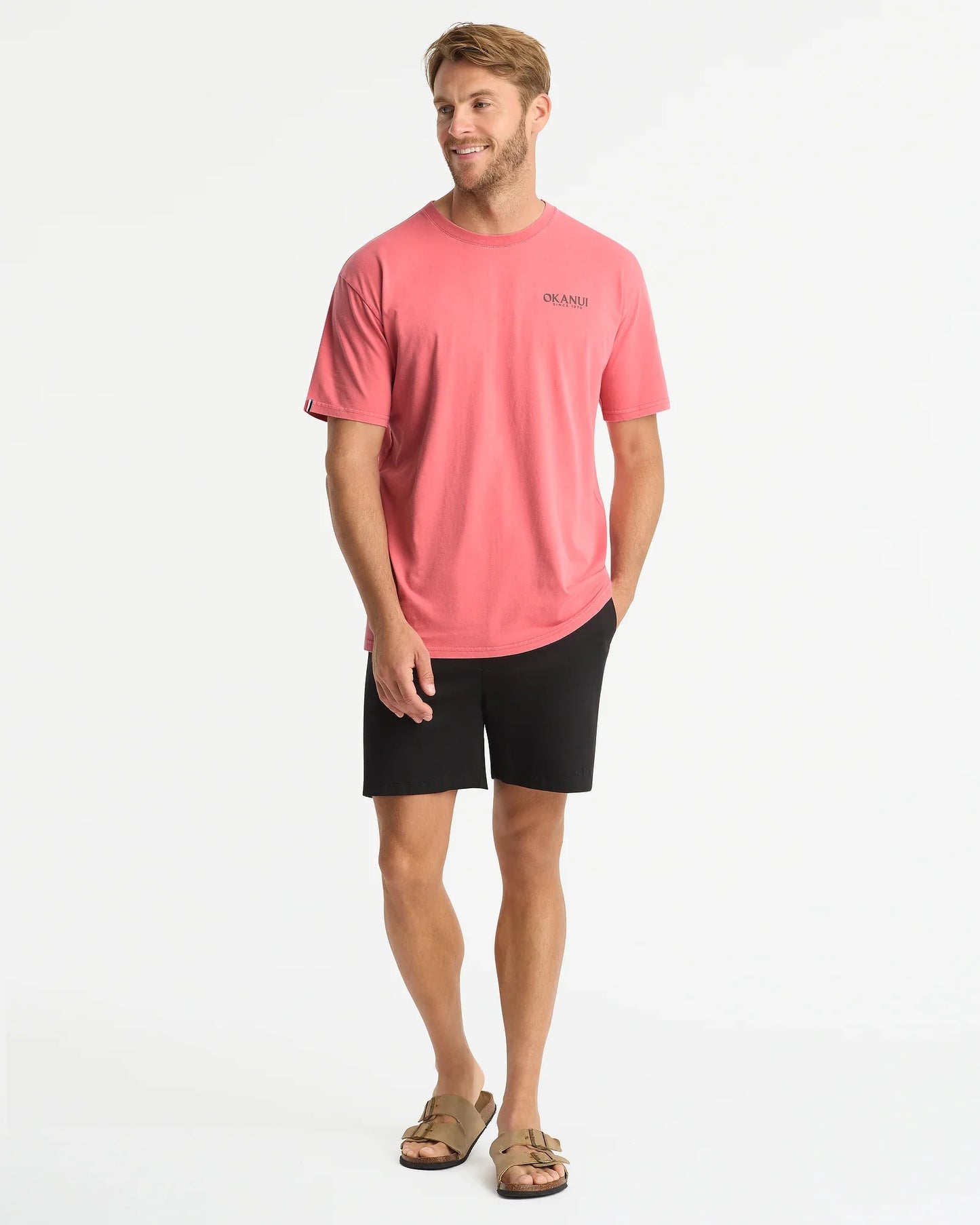 Mens - T-Shirt - Blooming Tee - Washed Rose