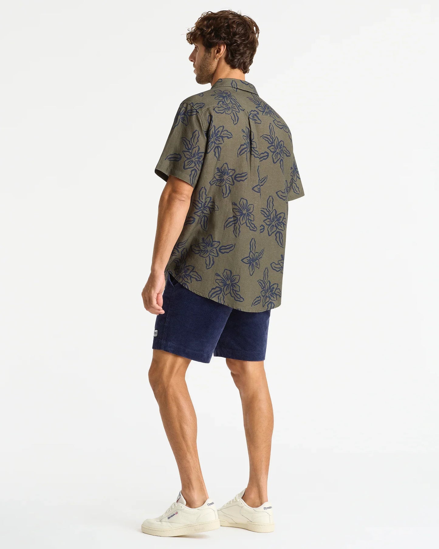Storm Aloha Shirt - Olive Navy