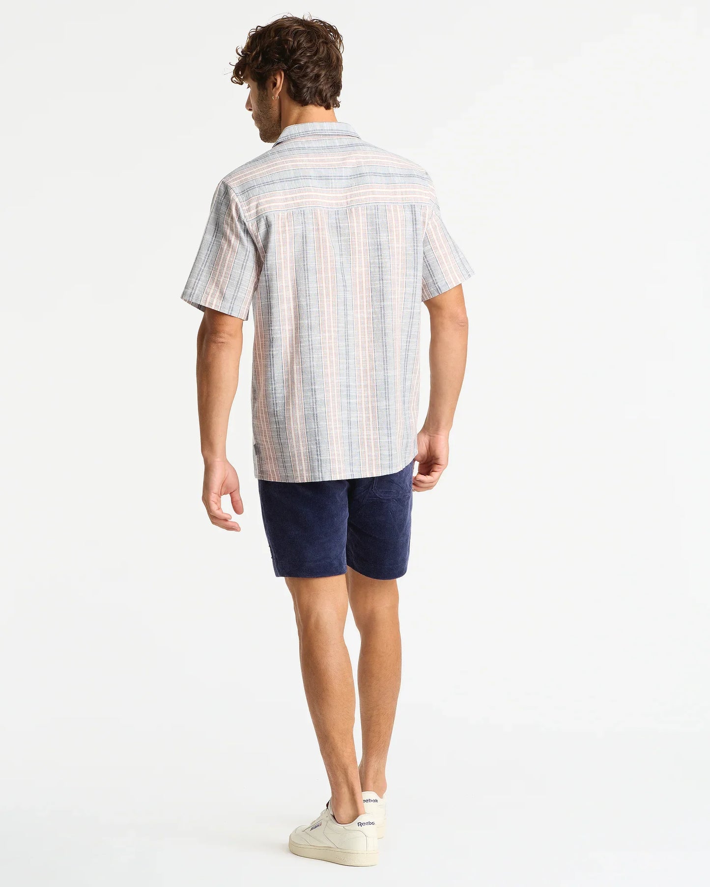 River Stripe Shirt - Navy Multi Stripe