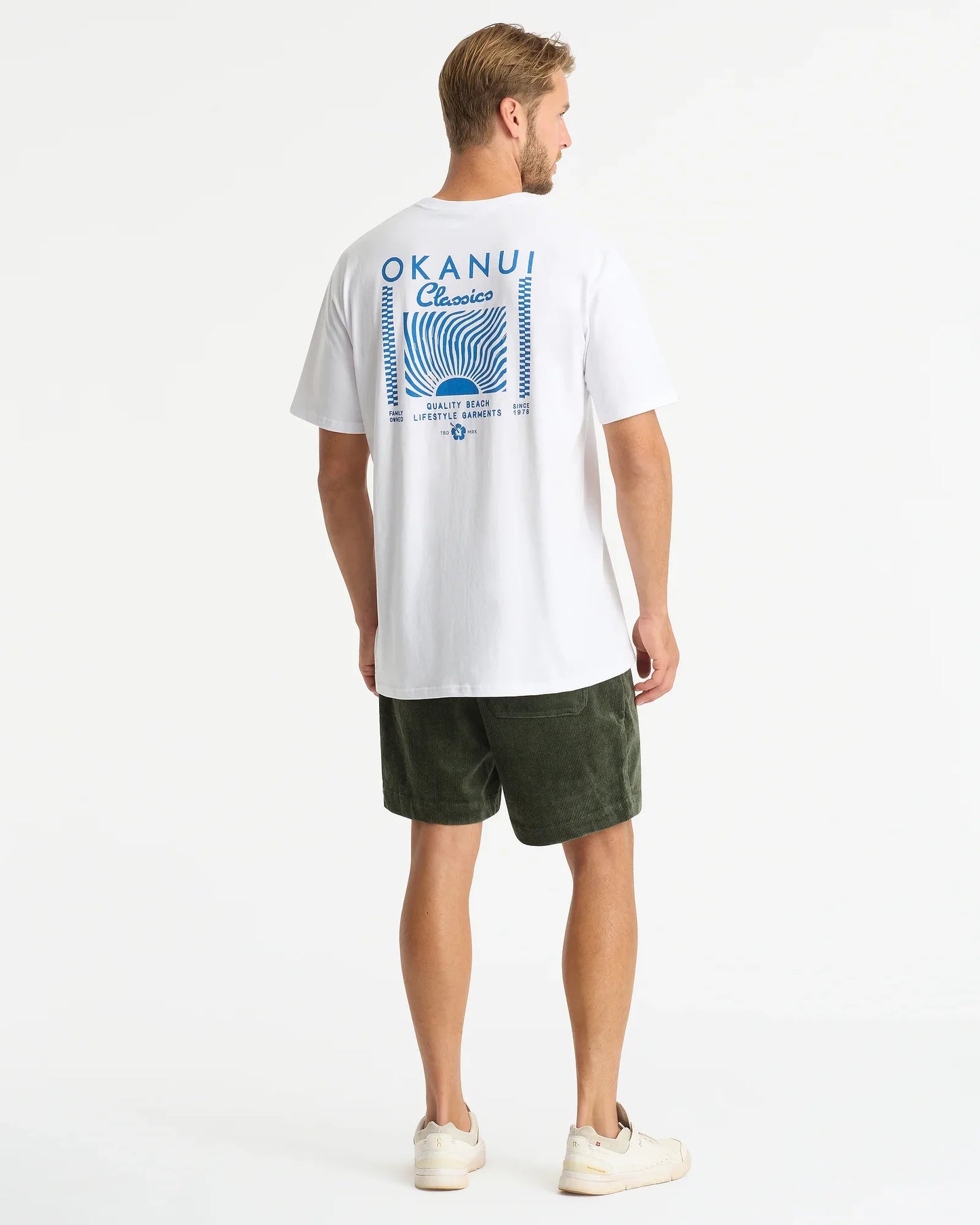 Mens - T-Shirt - Outa Reach Tee - White