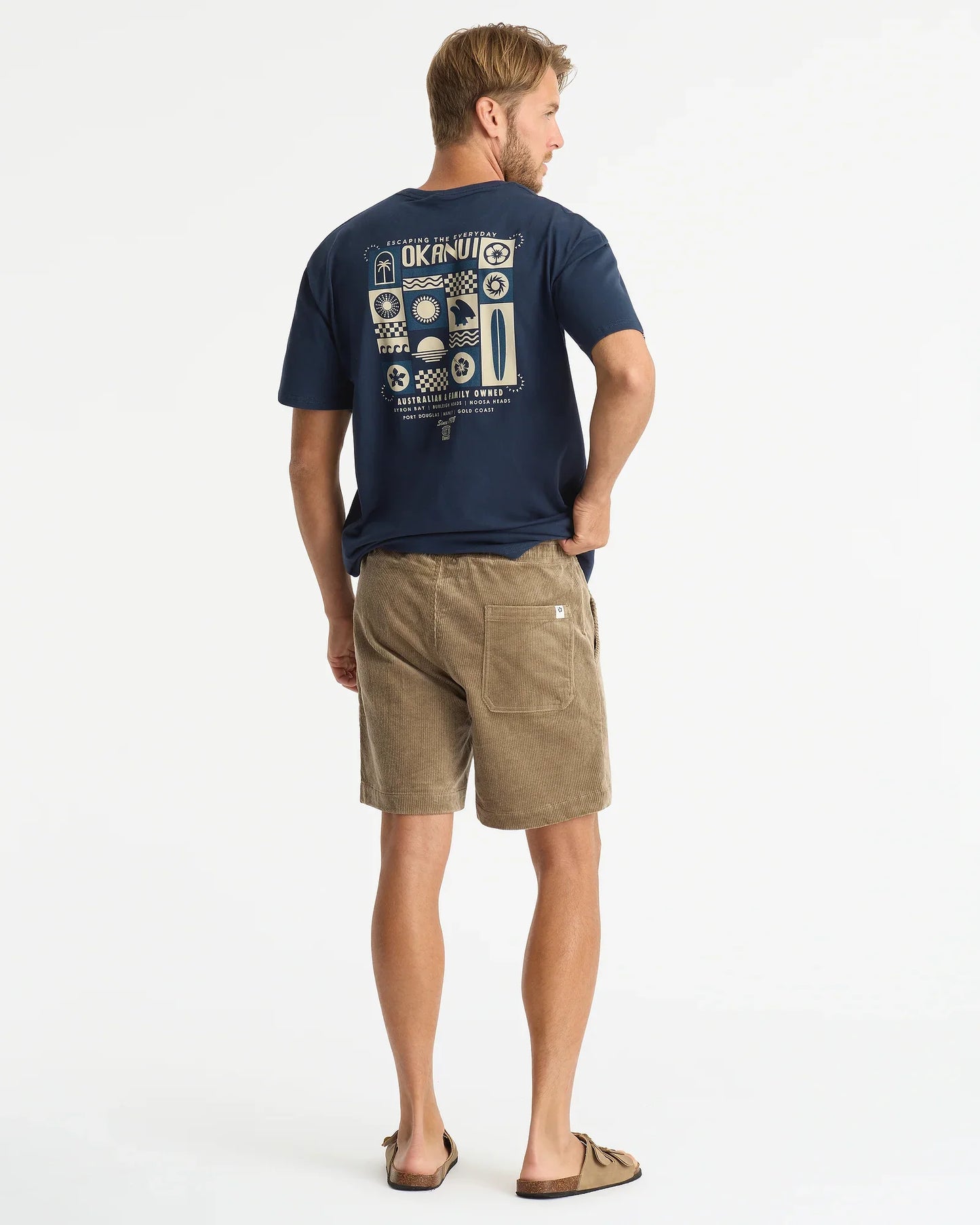 Big Iron Cord Short - Stone