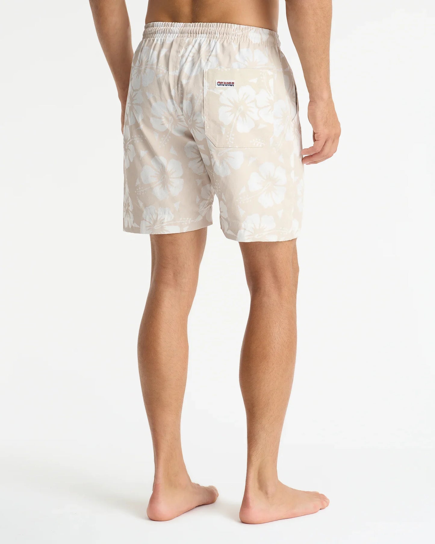 Mens Classic Short Short - Hibiscus Stone