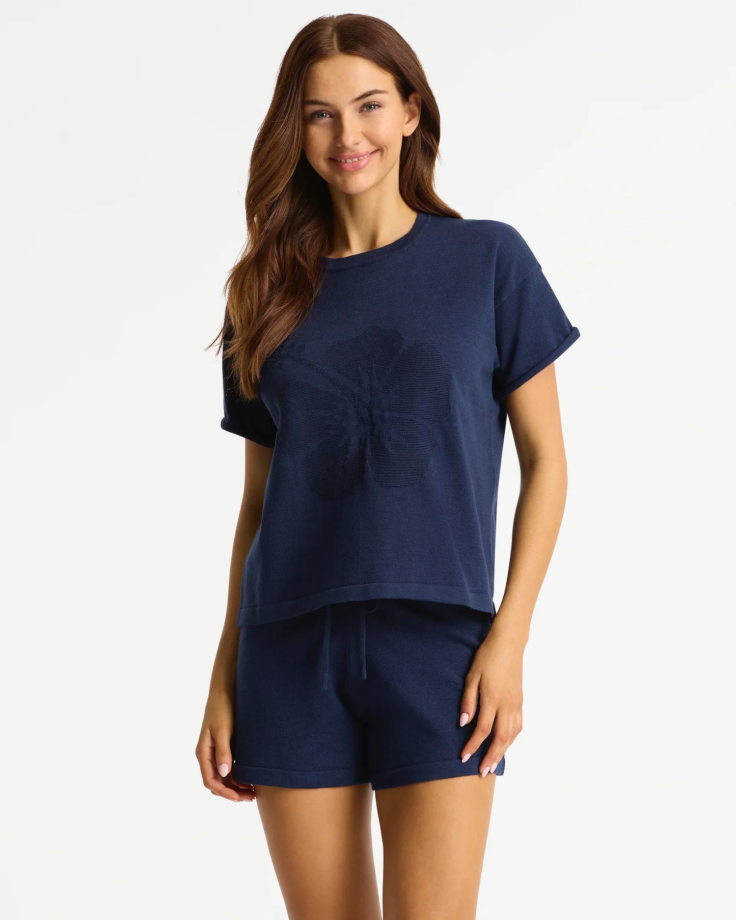 Lennox Knit Short - Navy