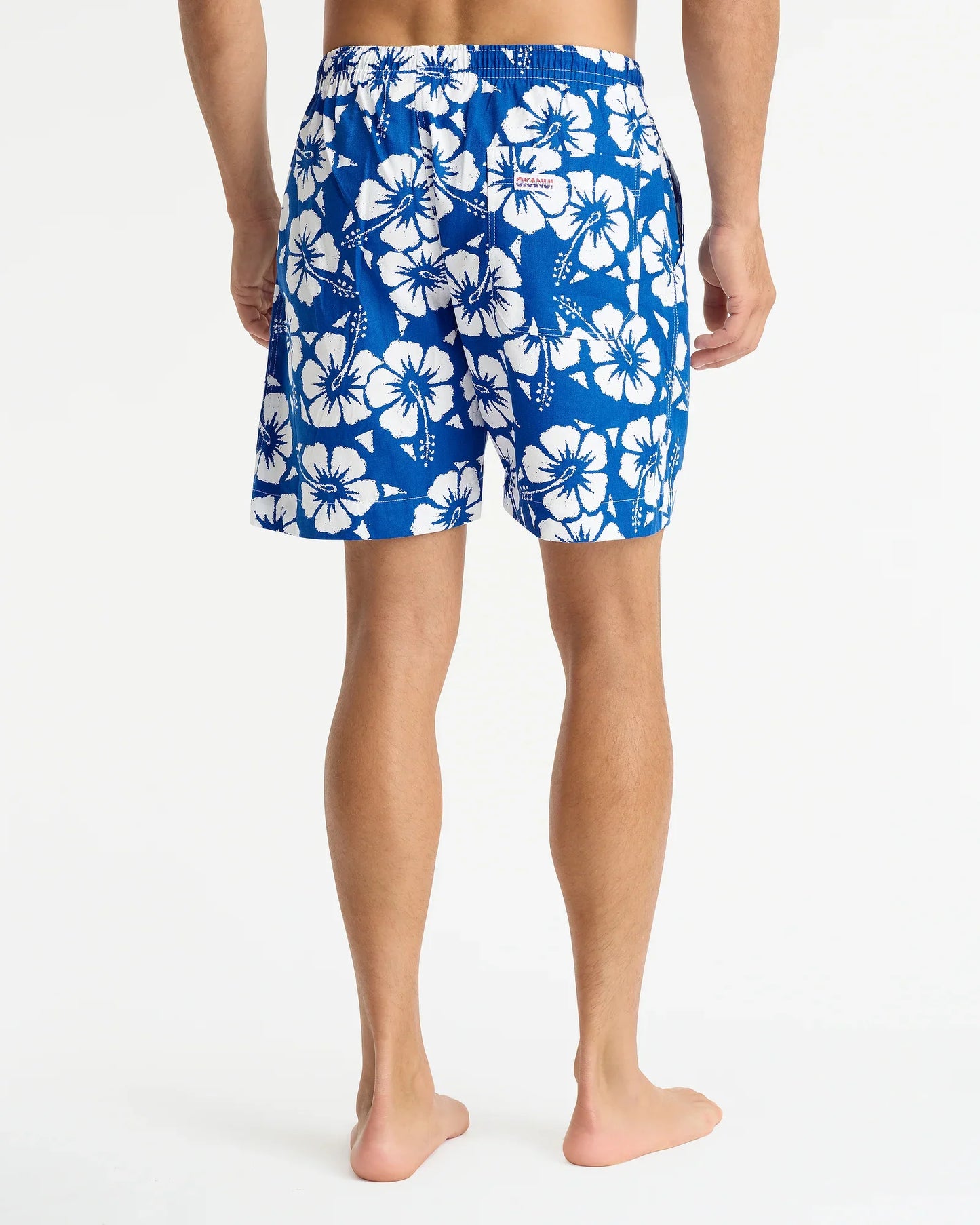 Mens Classic Short Short - Hibiscus Blue