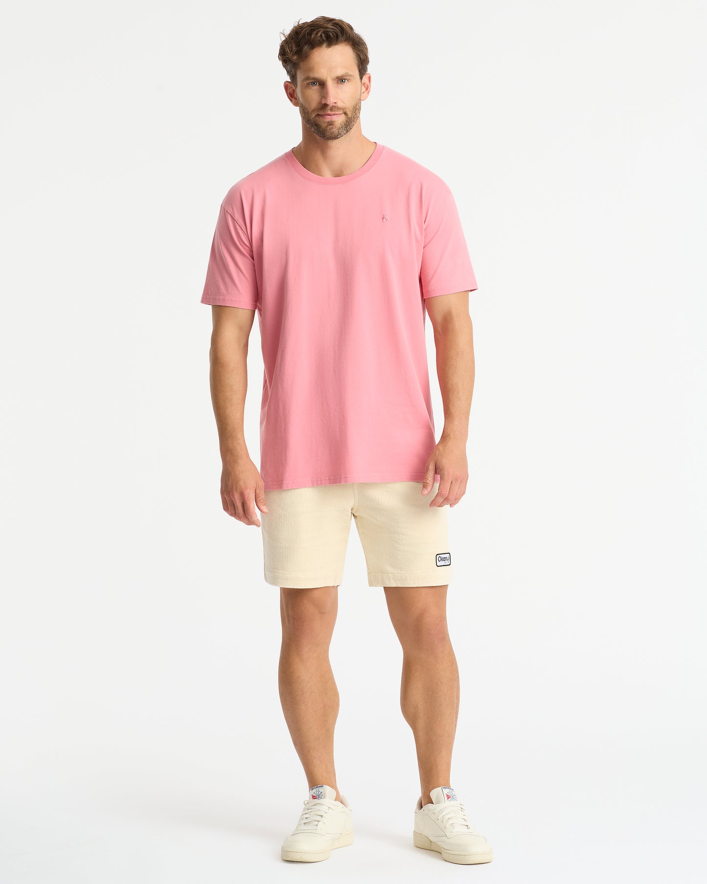 Mens Staple T'Shirt - Washed Rose