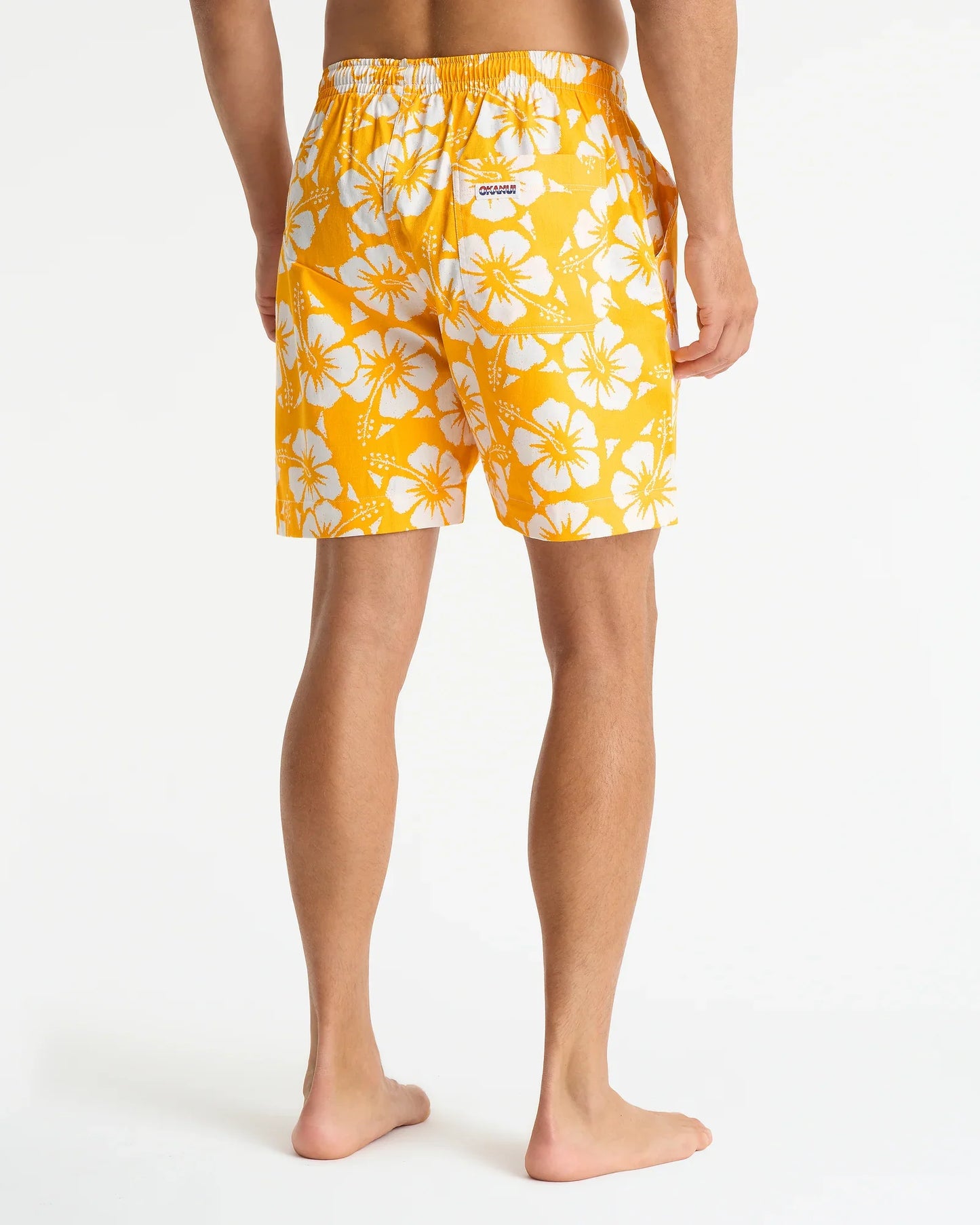 Mens Classic Short Short - Hibiscus Yellow