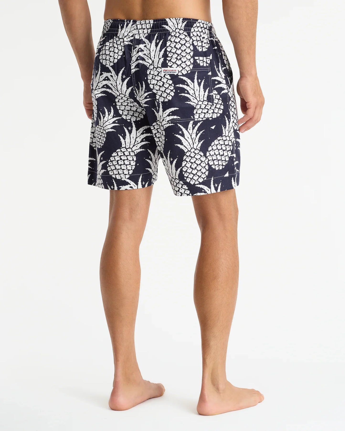 Mens Classic Short Short - Pineapples Navy