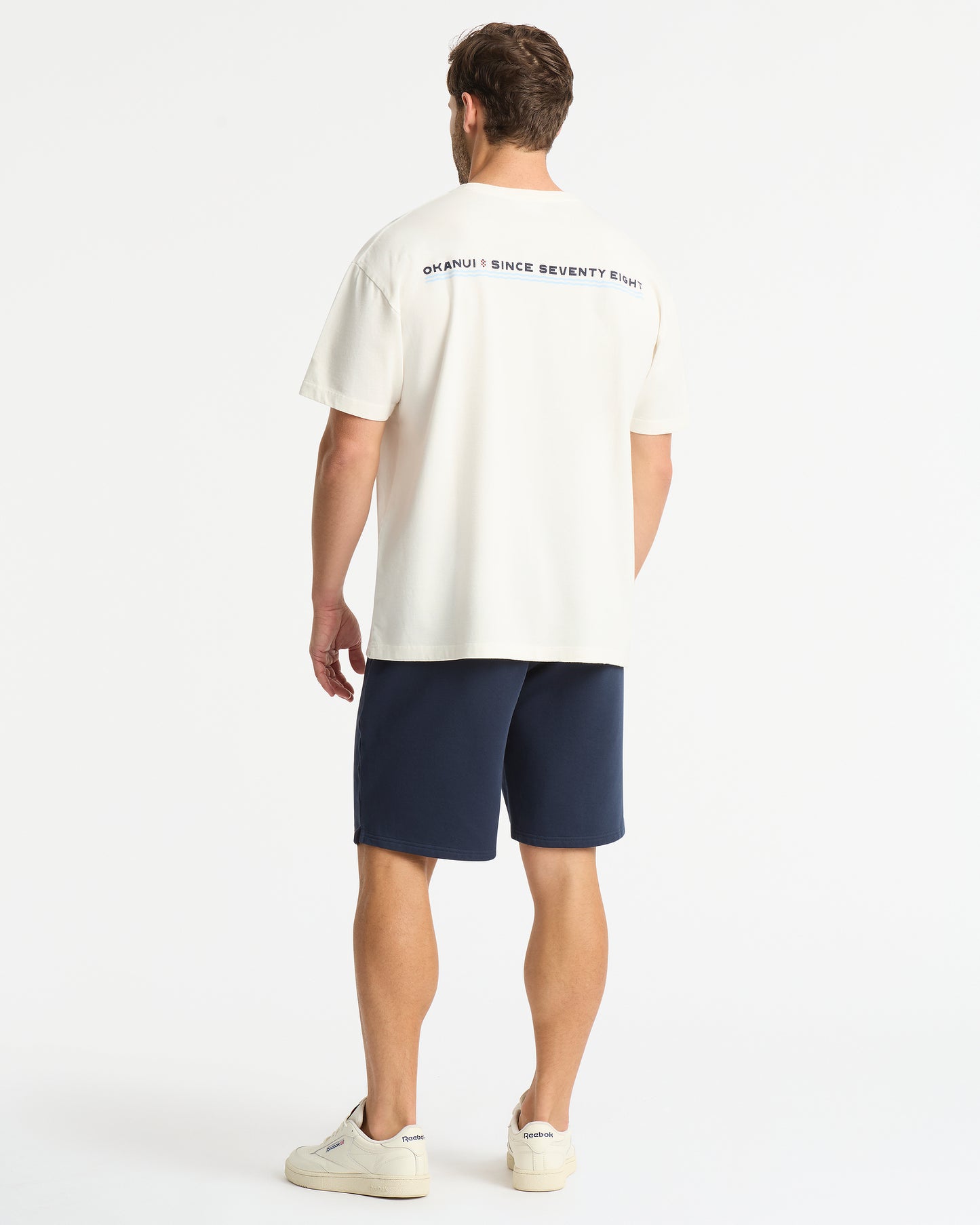 Mens - Heritage Fleece Walkshort - Washed Navy