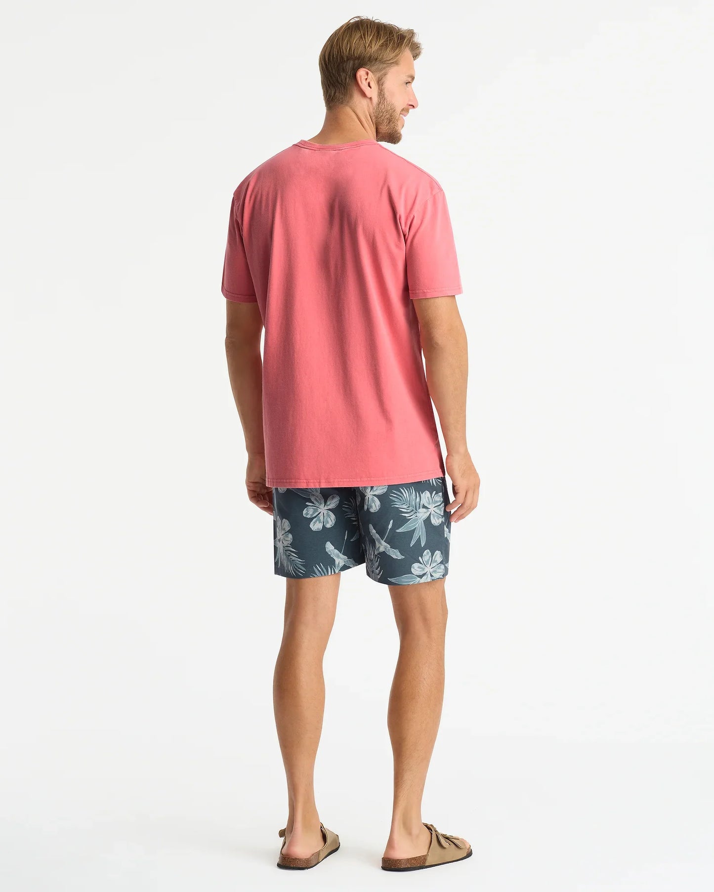 Mens - T-Shirt - Staple Tee - Washed Rose