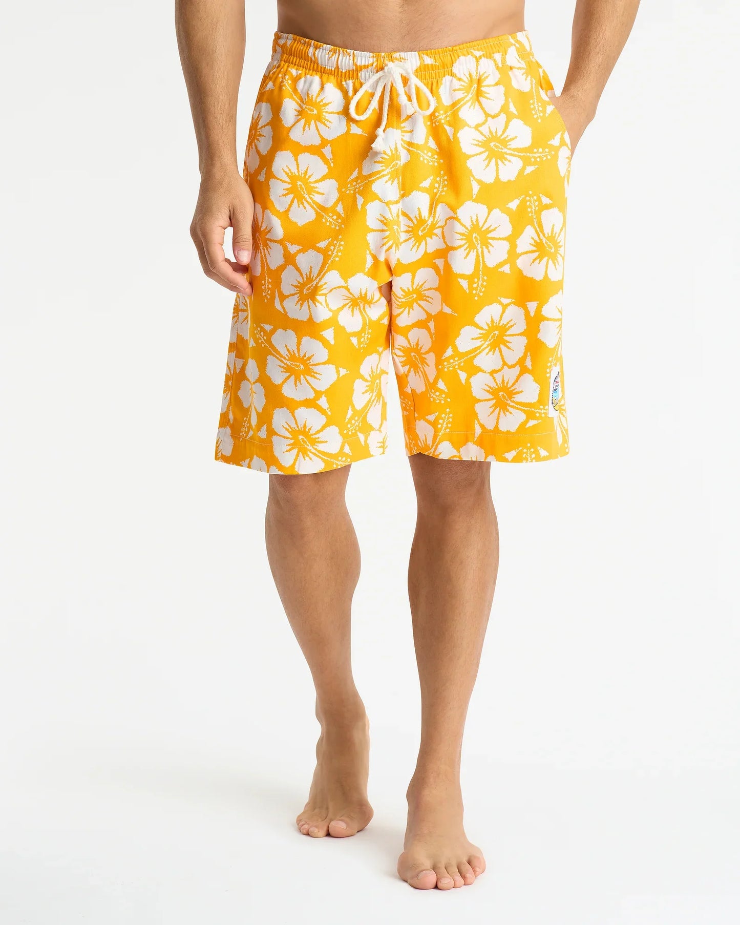 Mens Classic Short - Hibiscus Yellow