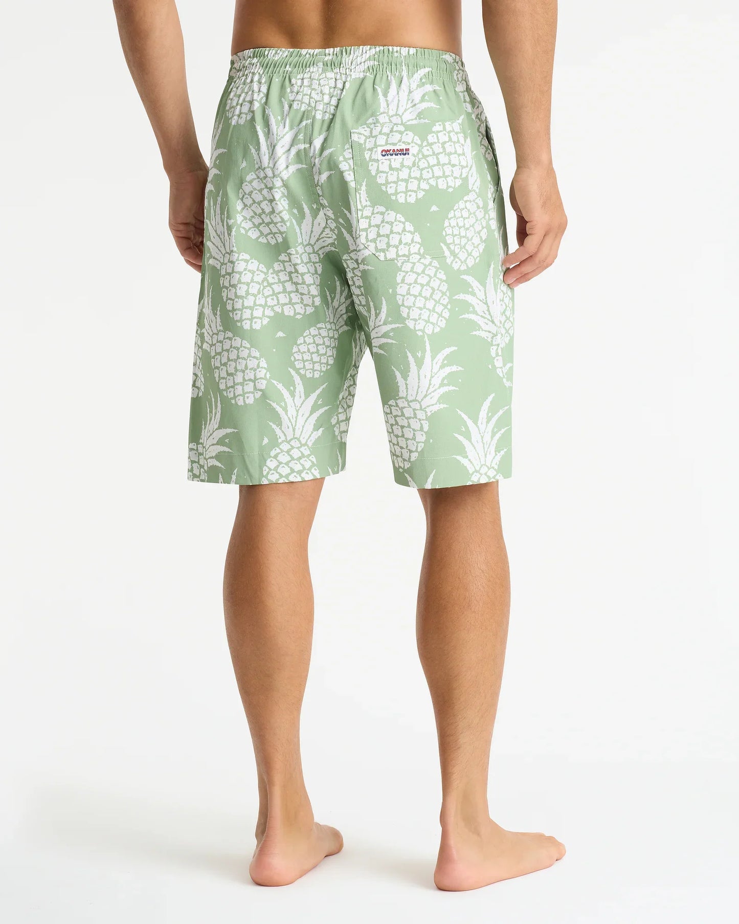 Mens Classic Short - Pineapples Mint