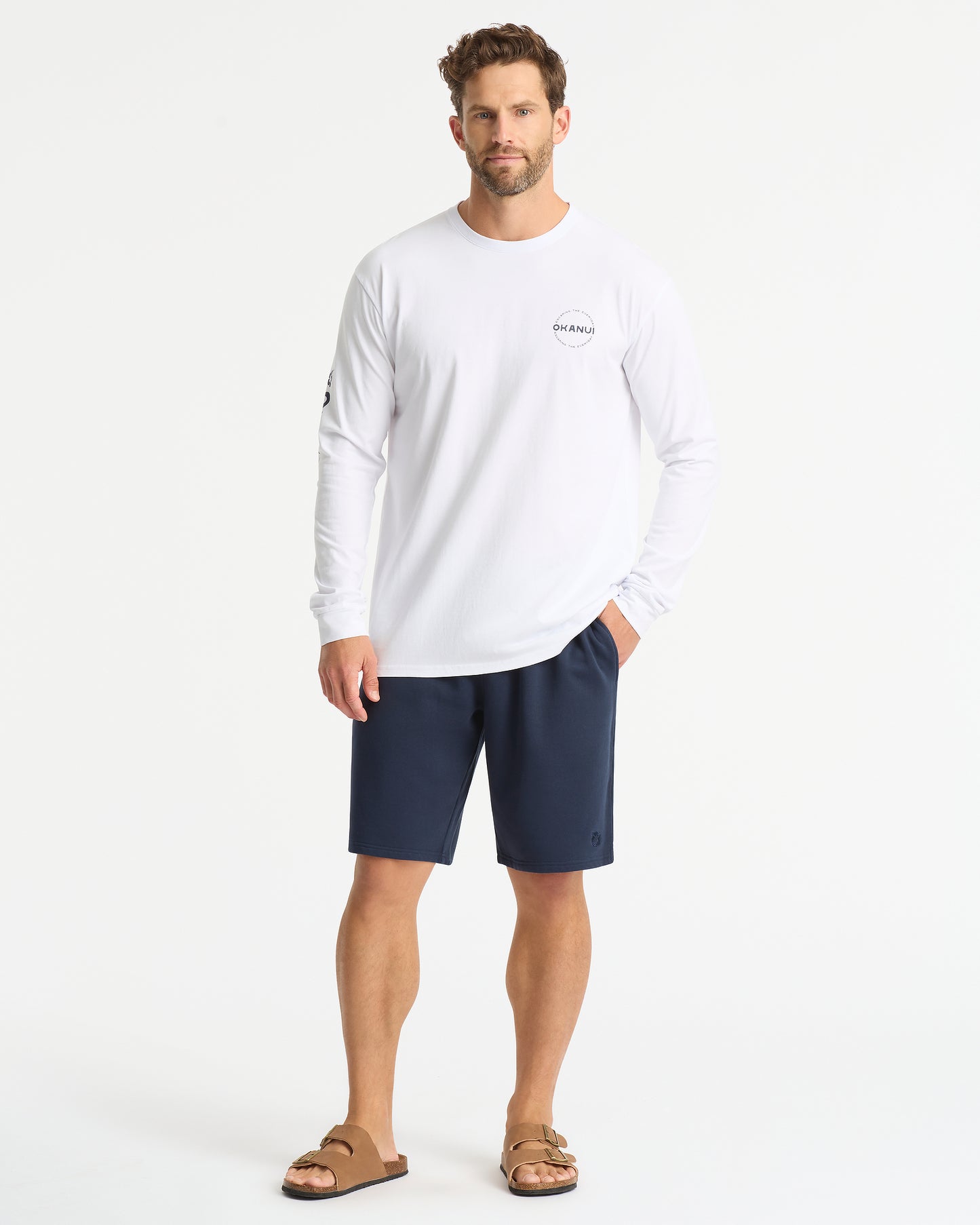 Mens - Trade LS T'Shirt - White