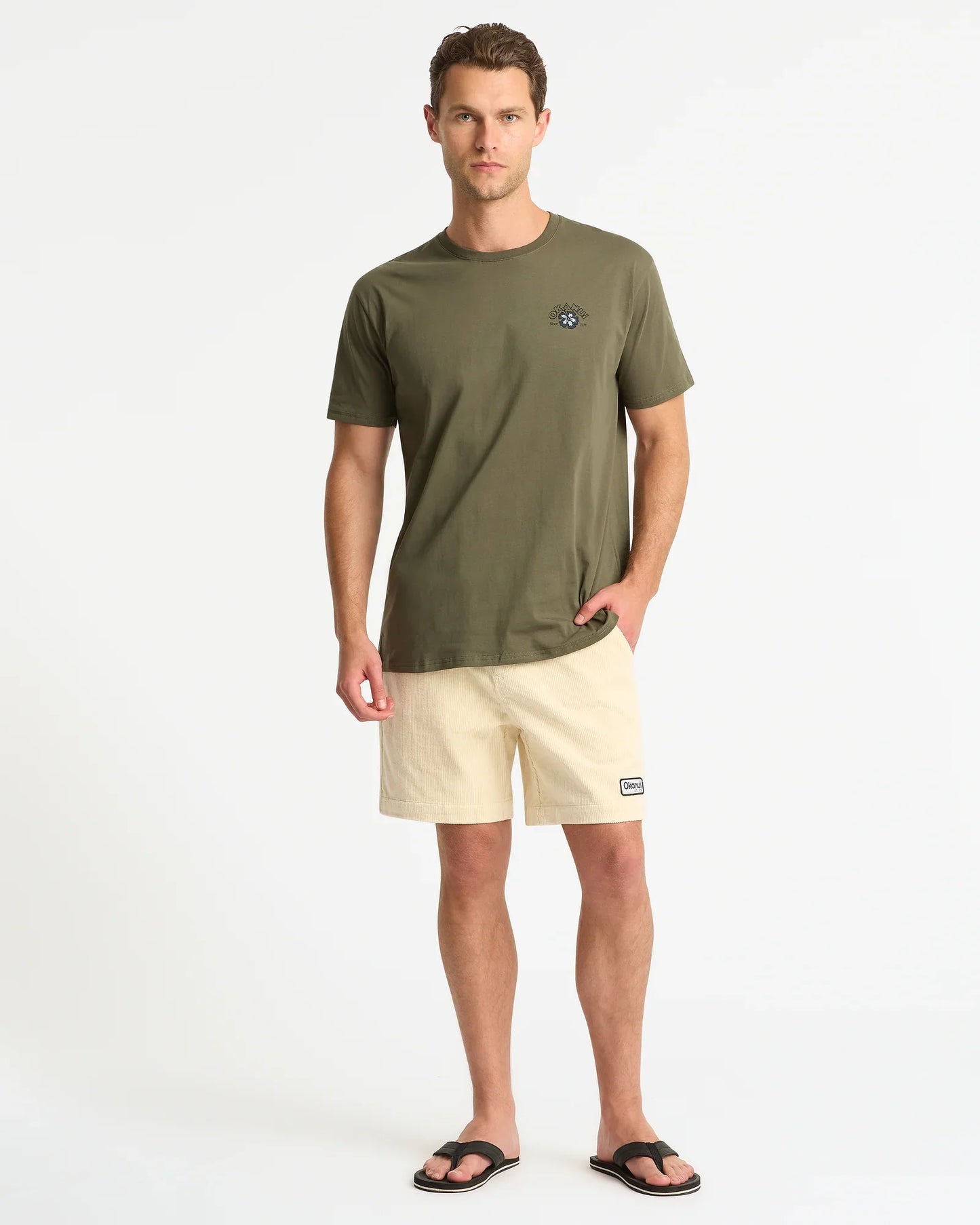Mens Pacific T'Shirt - Olive