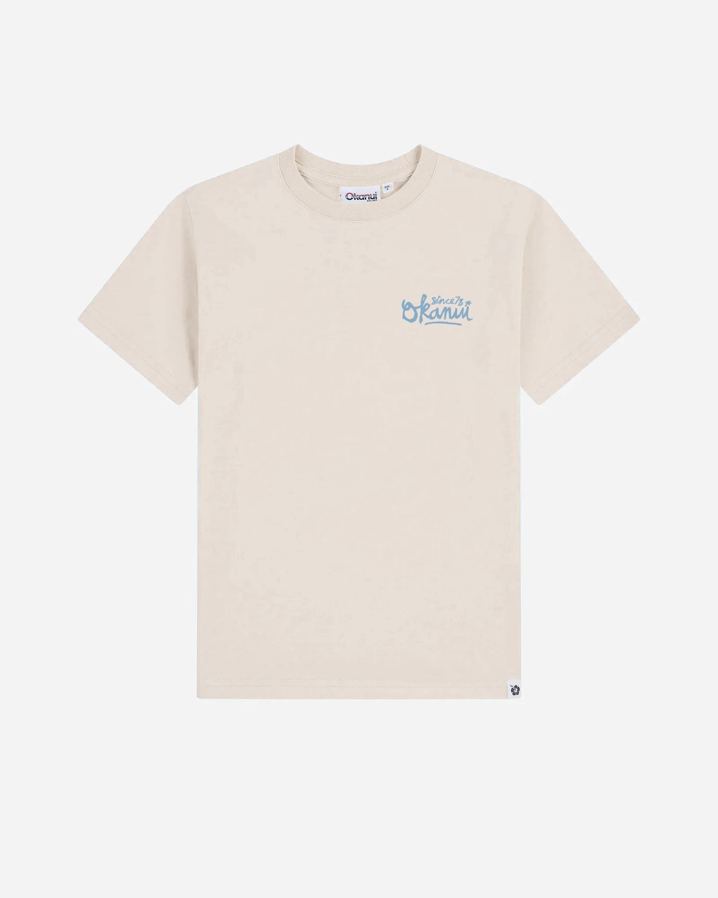 Boys Script T'Shirt - Stone