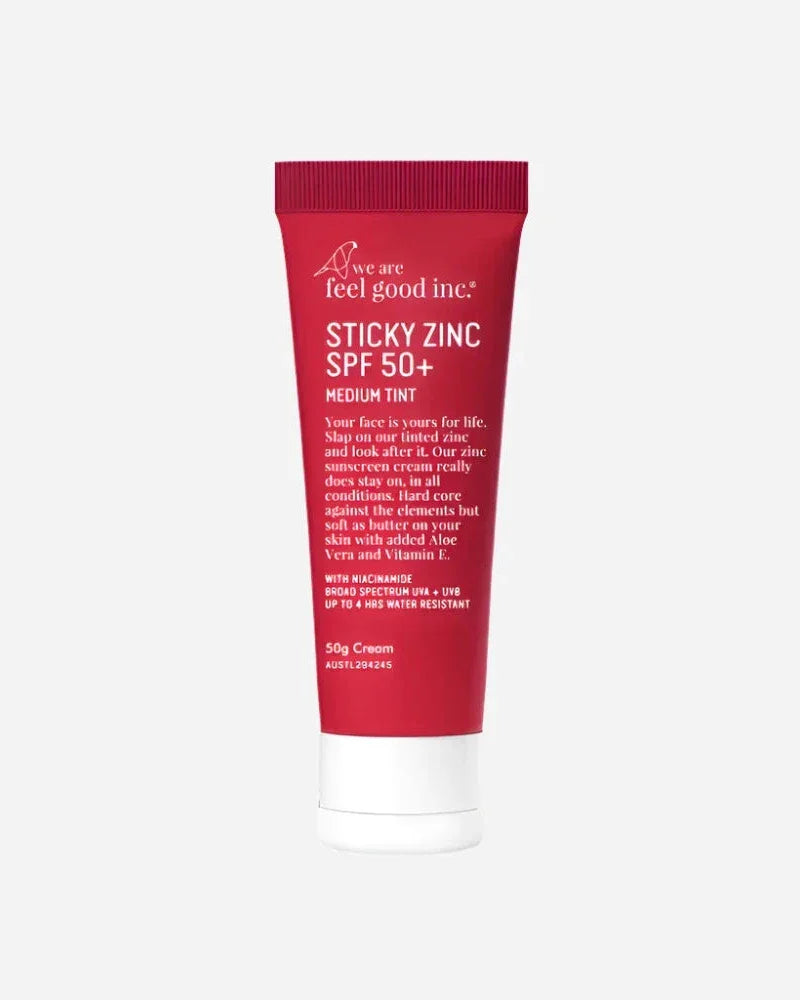 We Are Feel Good - Sticky Zinc MEDIUM TINT SPF50+ (50g)